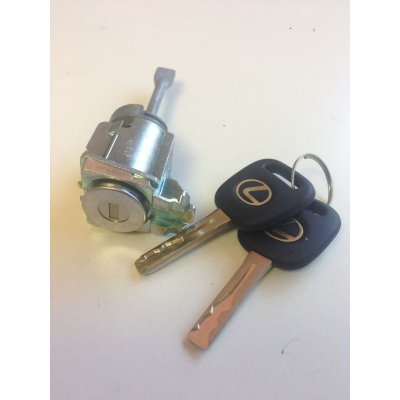 画像1: Lexus Door Lock, Complete Lock with Keys, Left Hand 