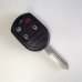 画像1: LINcoln 2011 80BIT 4button Remote Head key (1)