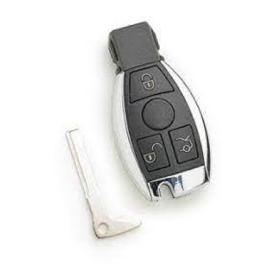 画像1: Mercedes 3 button Slot Key(HU164ST)