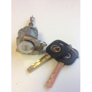 画像: Lexus Door Lock, Complete Lock with Keys, Left Hand